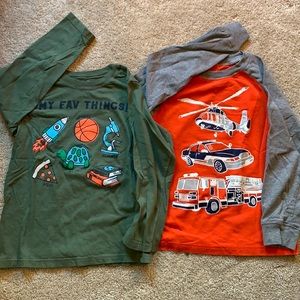 Boys long sleeve tees